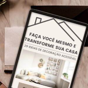 E-book Glaucia Monteiro 29 ideias acessíveis de decoração